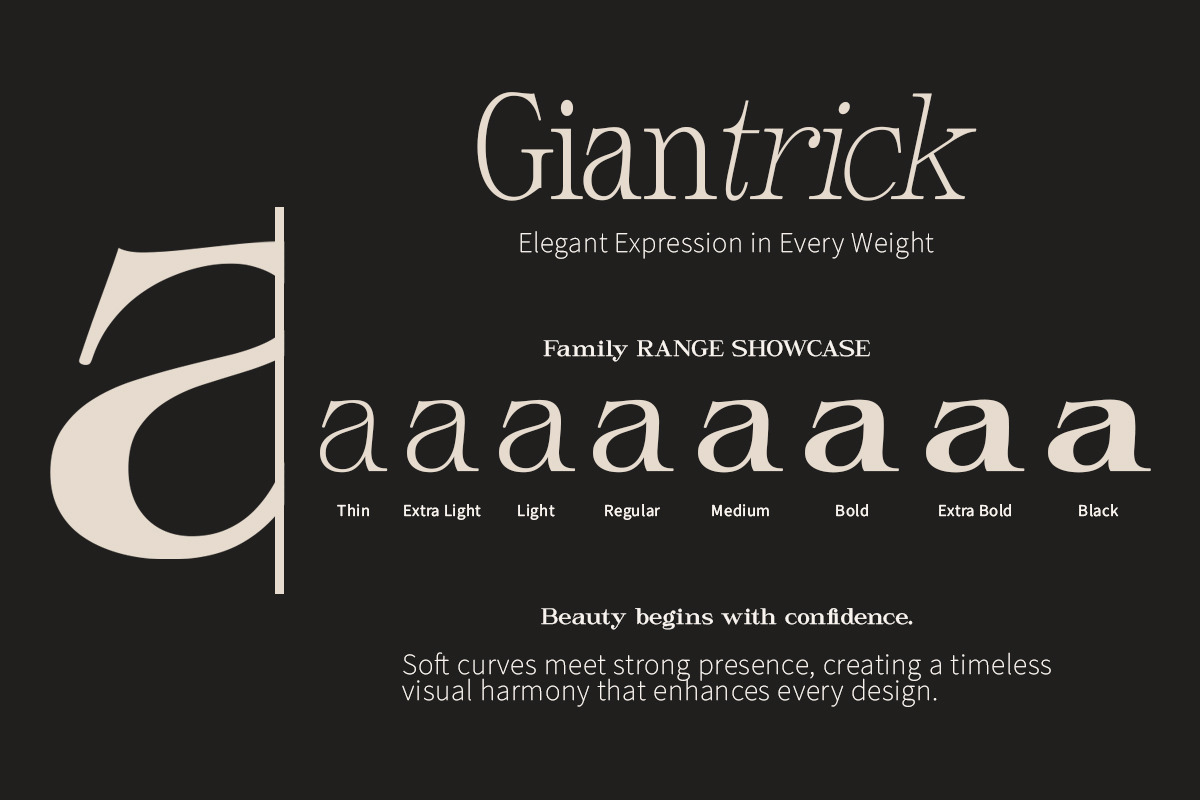 Giantrick, a Serif Font by HKL Studio (Photo 2 of 11)