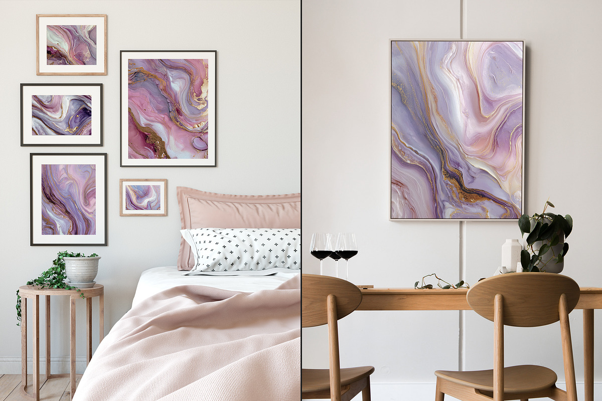 Marble Abstract Texture Illustration, a Decorative Illustration by Housui Patterns (Photo 2 of 9)
