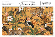 Tropical Wildlife Pattern & Motifs!, a Pattern Graphic by Luiz da Rolt Grathwohl (Thumbnail 5 of 16)