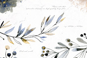 Noel Noir - Watercolor Christmas Set, an Illustration by Bibela (Thumbnail 2 of 10)
