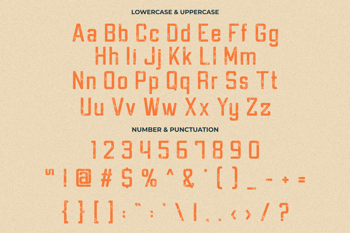 Molard - Modern Various Font, a Font by PutraCetol Studio (Photo 12 of 14)