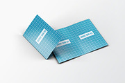 Vertical Folded Business Card Mockup, an Advertising Mockup by DesignRushMarket (Thumbnail 5 of 6)