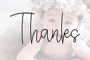 Baby Birthday, a Handwritten Font by FreshTypeINK (Thumbnail 4 of 8)