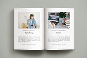 Megan CANVA Media Kit, a Magazine Template by Gillian Sarah (Thumbnail 6 of 10)
