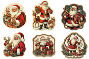 Christmas Santa Potion Label Clipart, an Illustration by CreationArt (Thumbnail 2 of 5)