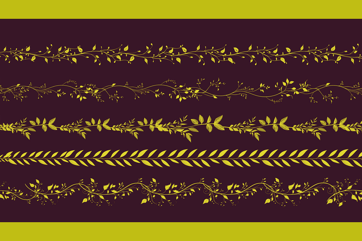 Vine and Leaf Brush Set, a Brush Add-On by Zsolt Kosa Art (Photo 4 of 6)