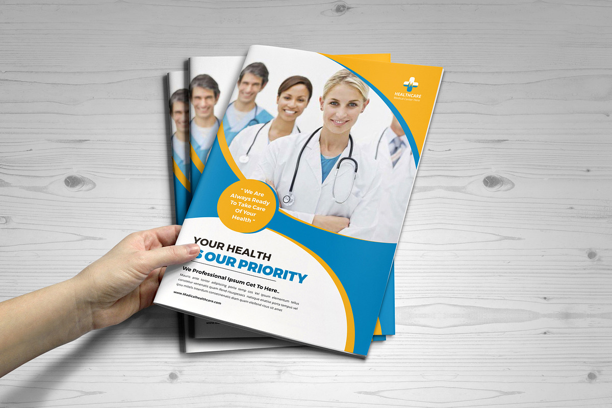 Medical Healthcare Brochure V2, a Brochure Template by JanySultana (Photo 8 of 8)