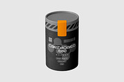 Cardboard Tube Mockup, a Packaging Mockup by Design Squad (Thumbnail 2 of 4)