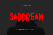 Saddream Font, a Blackletter Font by albert_kalingga (Thumbnail 1 of 5)