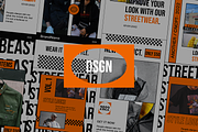 Tone Urban Instagram Template, a Social Media Template by Creatchees.std (Thumbnail 3 of 5)