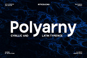 Polyarny Cyrillic Sans Serif Font, a Sans Serif Font by Vadovastd (Thumbnail 1 of 7)