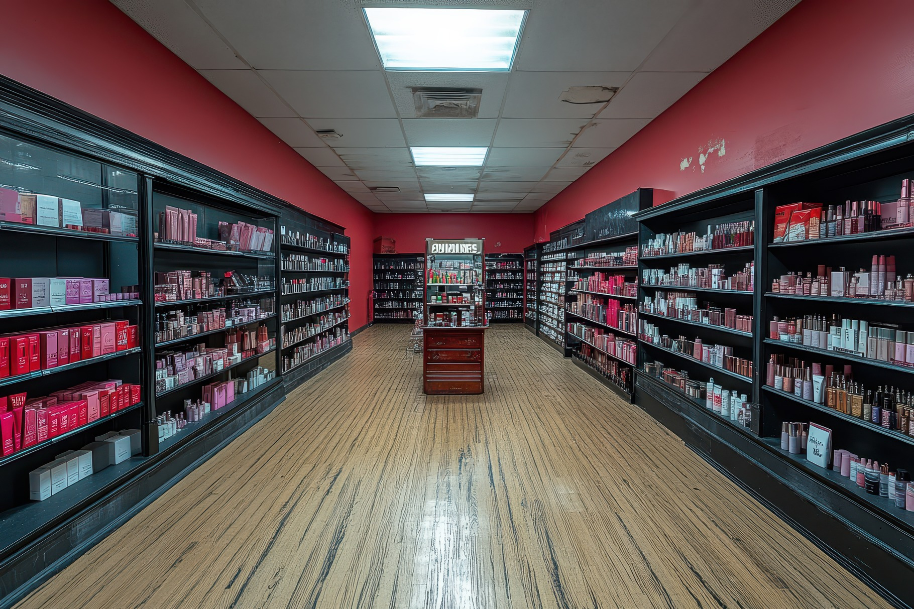 Interior of a beauty supply store sh, a Photo by Tanuart | Creative Market Interior of a beauty supply store sh, a Photo by Tanuart