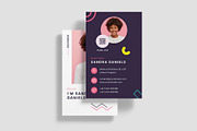 Resume Business Card Canva, a Business Card Template by artbart (Thumbnail 6 of 9)