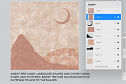 Procreate Boho Landscape Creator, a Shape Add-On by The Gypsy Goddess (Thumbnail 2 of 11)