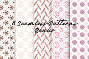 Succulents Bundle PNG + Patterns, an Illustration by Alexandra Fulger (Thumbnail 2 of 8)