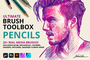 Ultimate Brush Toolbox – Pencils, a Brush Add-On by Nathan Brown
