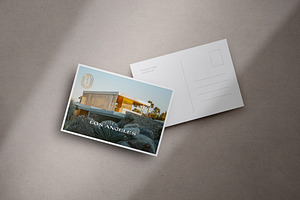 Correo Postcard Mockups