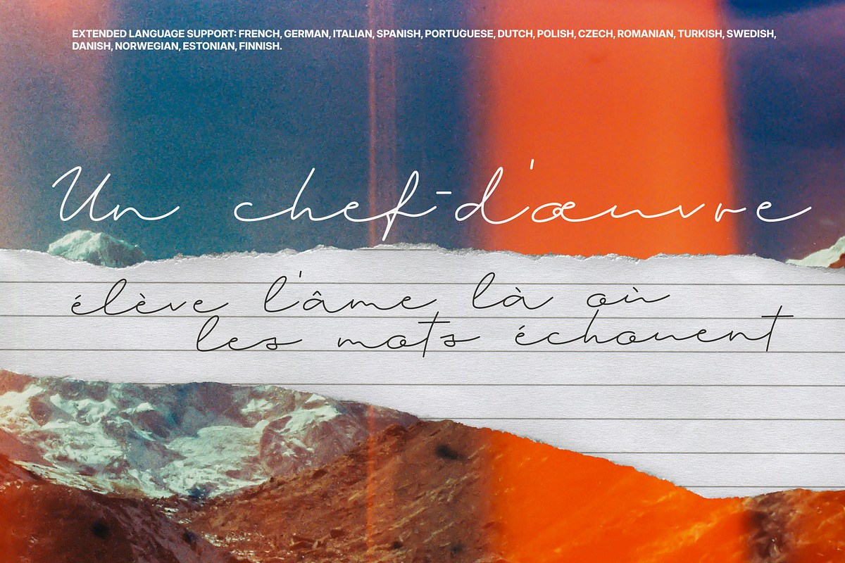 The Silver Halation Modern Script, a Script Font by Anastasiia VNSK (Photo 8 of 11)