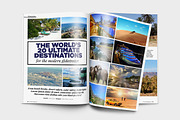 Indesign Travel Magazine Template, a Magazine Template by Red Cactus Creative (Thumbnail 2 of 5)