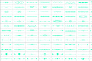 Geometric Lines Divider Designs, a Marketing Template by Photoshop Action (Thumbnail 2 of 13)