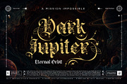 Orbit Magika Typeface, a Blackletter Font by alit design (Thumbnail 3 of 17)