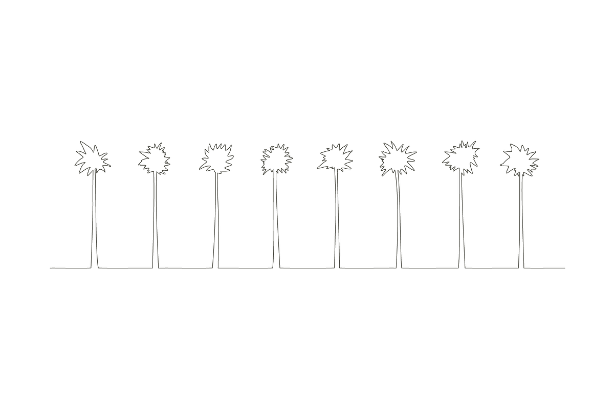 palm trees, an Object Graphic by lawoel (Photo 3 of 3)
