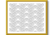 Floral geometric pattern. Wallpaper, a Pattern Graphic by RODINA (Thumbnail 2 of 3)