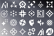 100 Artificial Intelligence Symbols, an Object Graphic by Firowerk (Thumbnail 3 of 4)