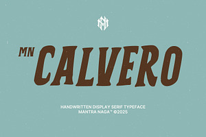 MN Calvero - Vintage Handwritten Duo