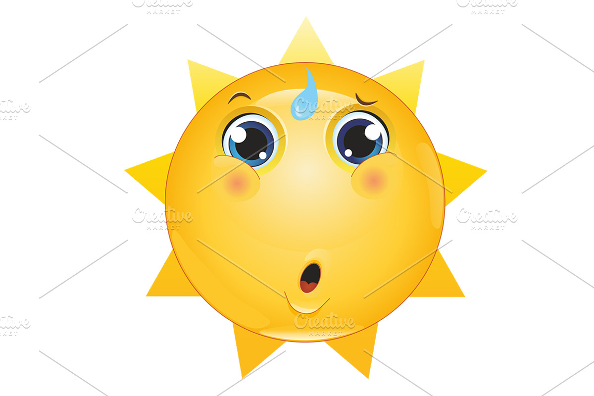 Sun Emoticons, an Emoji Icon by land art (Photo 2 of 13)