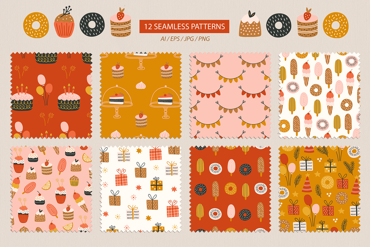 Happy Birthday Kit, a Decorative Illustration by miumiu (Photo 3 of 16)