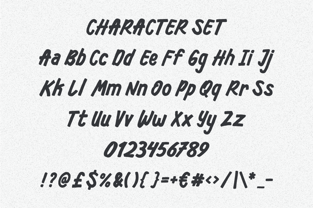 Zoodle Playtime Doodle Brush Font, a Font by PutraCetol Studio (Photo 5 of 5)