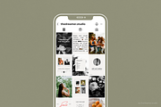 Instagram Template for Online course, a Social Media Template by tonko. (Thumbnail 8 of 8)