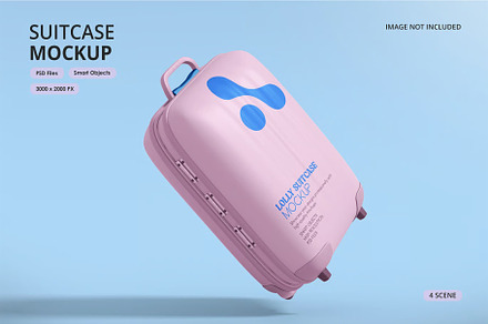 Suitcase Mockup