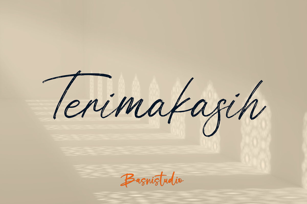 British Millstone Brush Font, a Handwritten Font by Basnistudio (Photo 5 of 10)