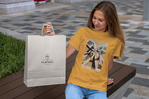 T-Shirt MockUp's Dubai Streets