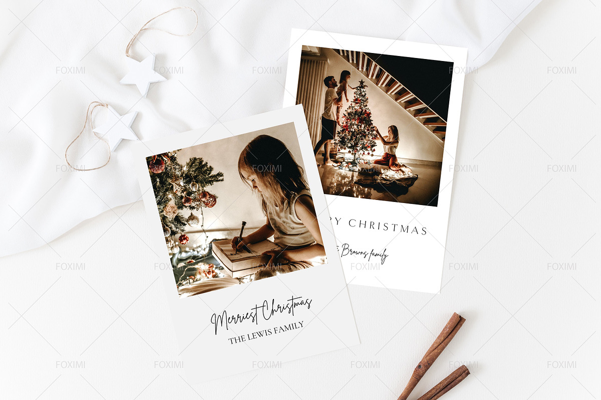 5x7 Christmas Card Mockup, P05, a Product Mockup by FOXIMIDesign (Photo 3 of 5)