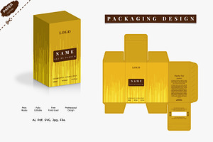 Box Packaging 3d Mockup for product, an Object Graphic by sumonuix