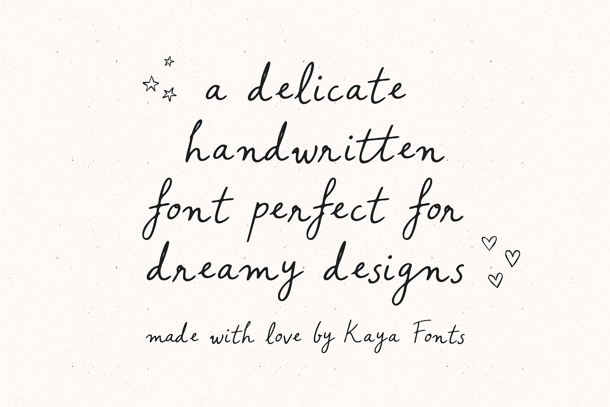 Letters from Magnolia Script Font, a Handwritten Font by Kaya Fonts (Photo 6 of 32)