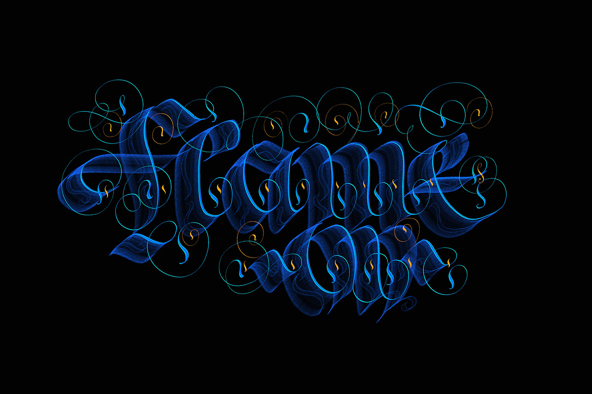 Blackletter Pro Brushes / Procreate, a Brush Add-On by the Fontmaker (Photo 14 of 19)