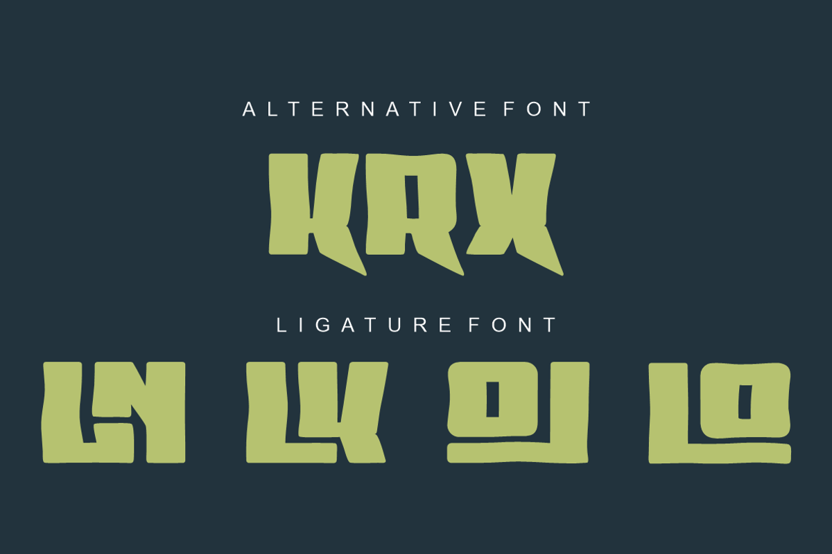 Sporen Squicko Brush, a Handwritten Font by QR Design Studio (Photo 7 of 8)