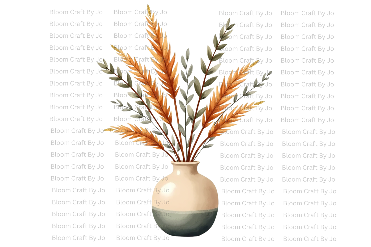 Minimalist Flower Vase - Terracotta, a Decorative Illustration by Bloom Craft Creations (Photo 6 of 10)