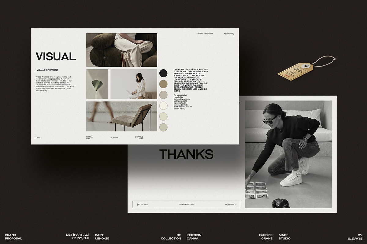 Brand Proposal Template, a Presentation Template by Studio Elevate (Photo 7 of 13)