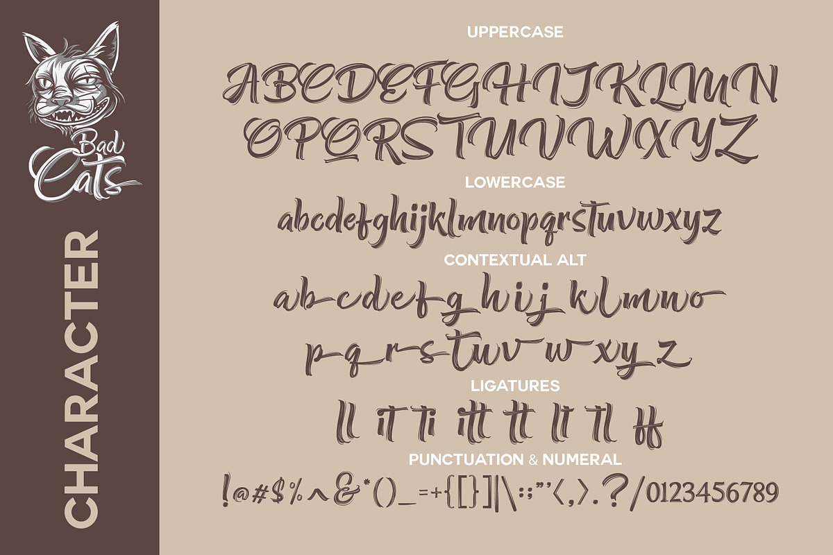 Badcats, a Font by Olexstudio (Photo 5 of 7)