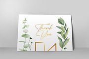 Geometric Wedding Invitation Set, an Invitation Template by Aarley Kaiven (Thumbnail 4 of 4)