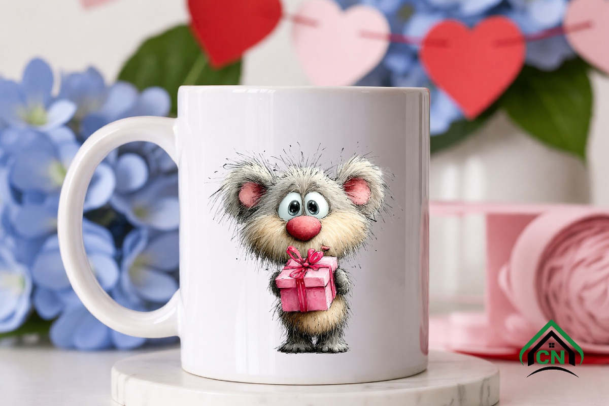 Mother's Day Teddy Bear Clipart, an Illustration by Craft Nest (Photo 8 of 12)