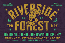 Riverside Forest - Organic Display