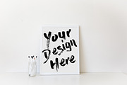 White 8x10 Frame Mockup, a Print Template by Pretty Techie (Thumbnail 2 of 2)