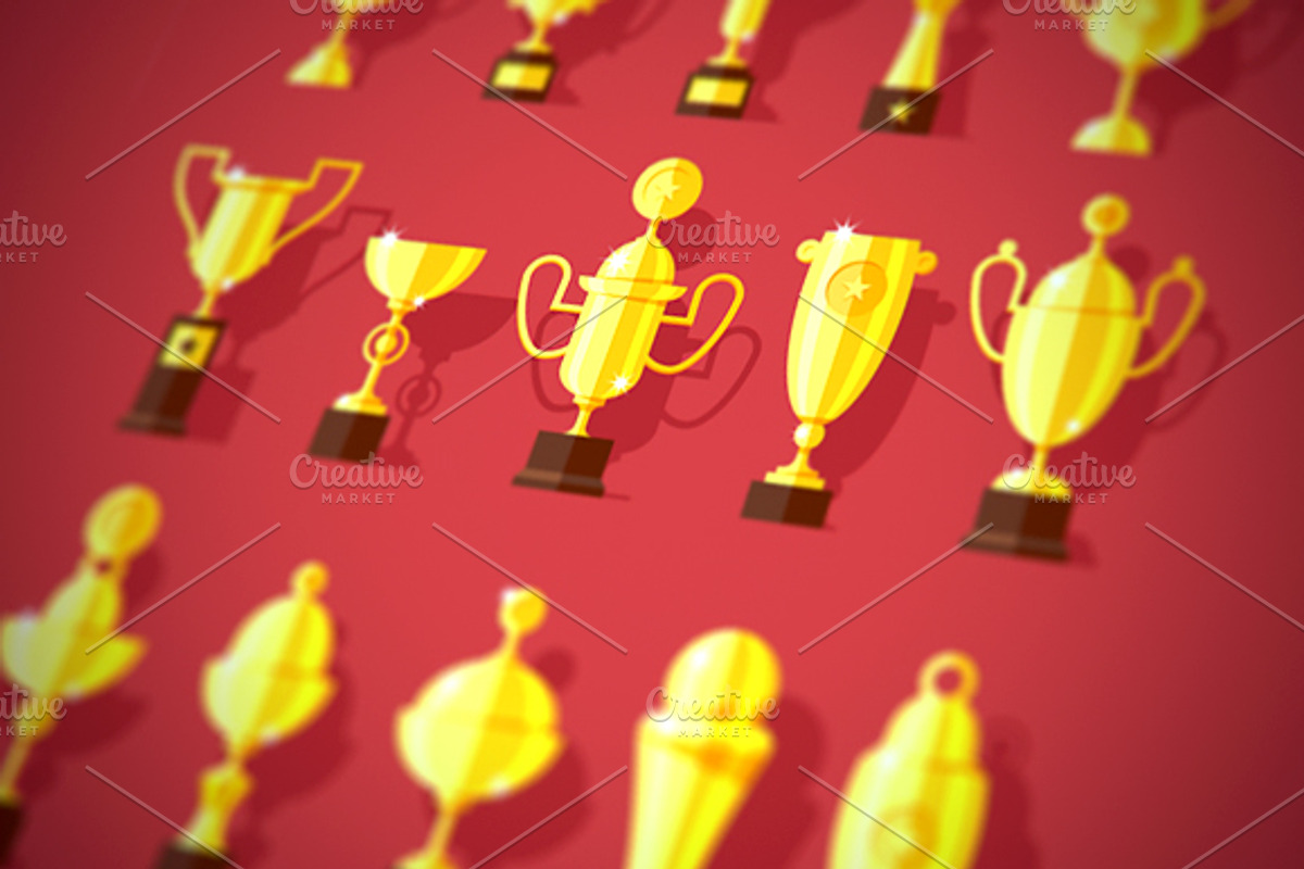 Award Cups Set