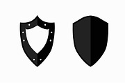 Medieval Shield Silhouette Bundle, an Illustration by Designs_River (Thumbnail 7 of 10)